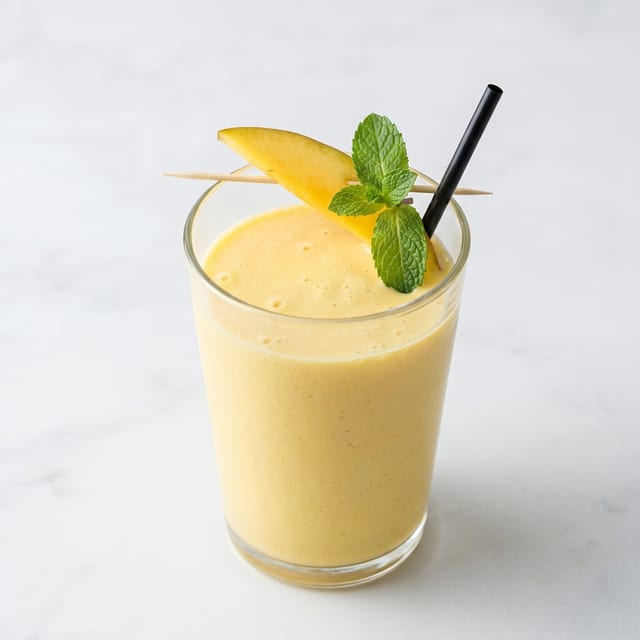 Mango Milk Shake.