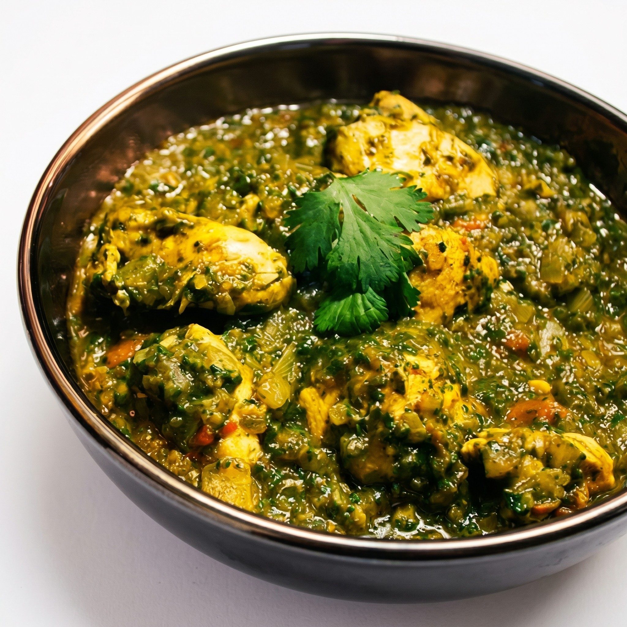 Chicken Tikka Saag.