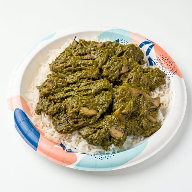 Saag Mushroom.