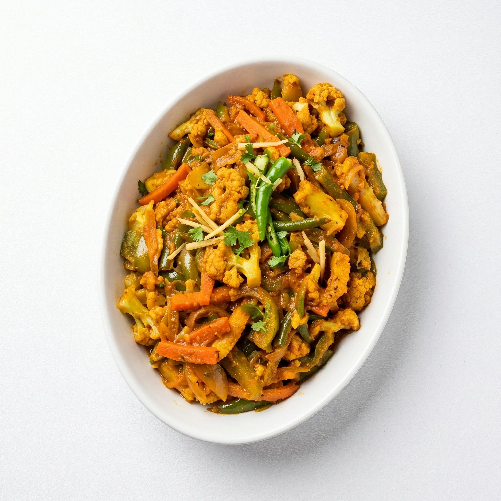 Veg Jalfrezi.