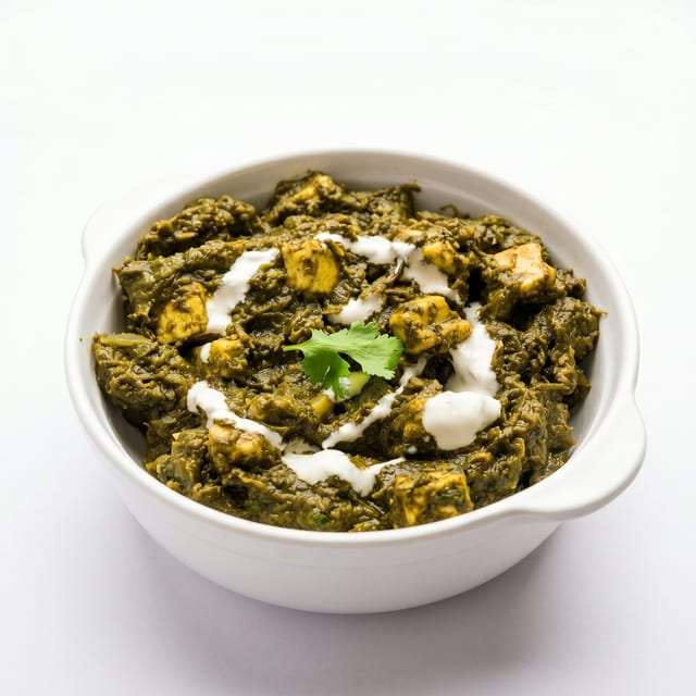Saag Paneer.